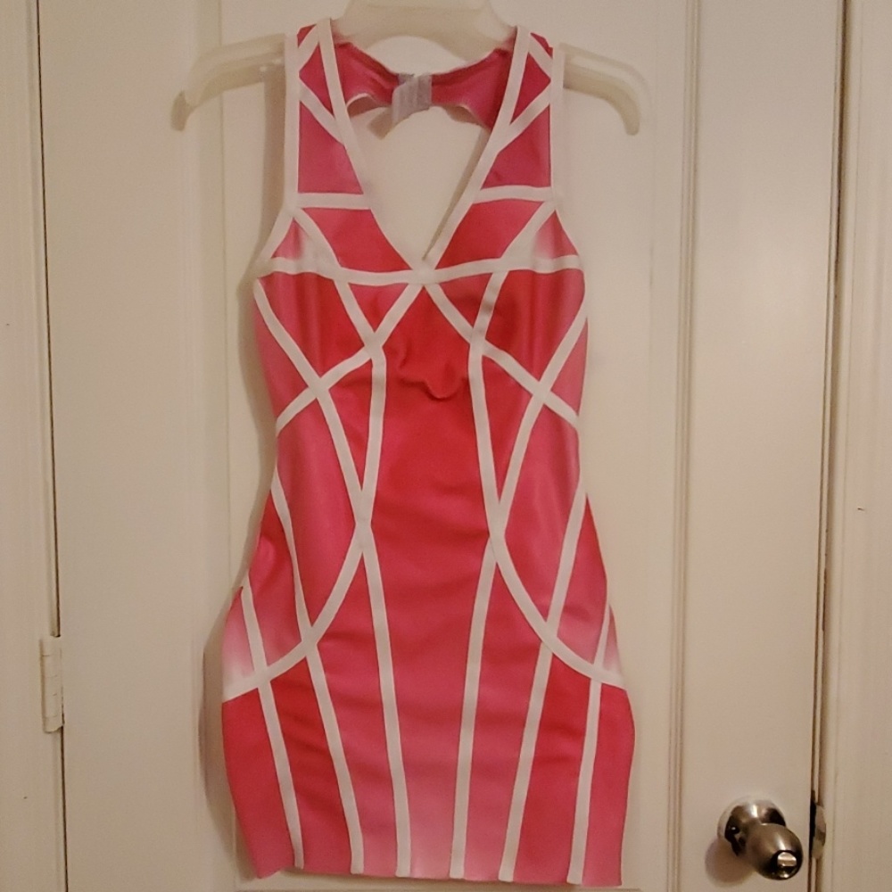 Pink Beautiful Cutest Mini Dress